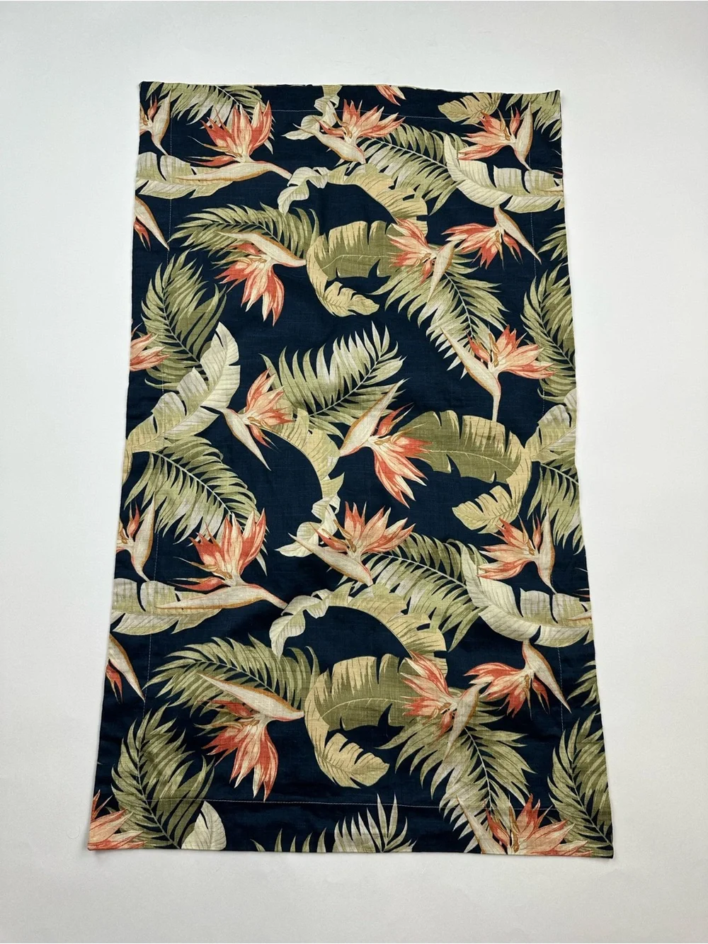 Tommy Bahama Tropical Floral Palm Print King Size Pillow Sham